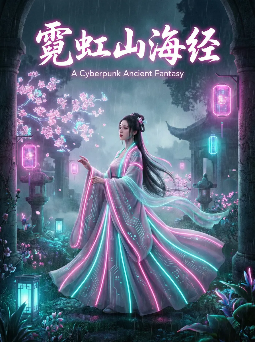 人妻アダルト 古风奇缘短剧 - 霓虹山海经海报